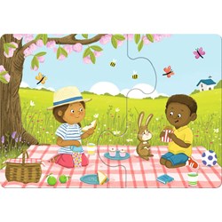 Ravensburger (4559) - "My First Puzzle, Seasons" - 2 3 4 5 piezas