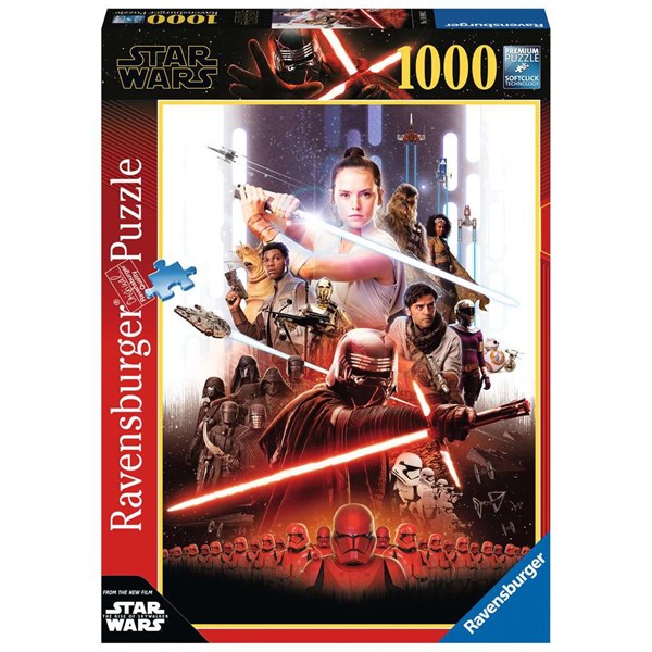 Ravensburger (14990) - "Star Wars IX, The Rise of Skywalker" - 1000 piezas