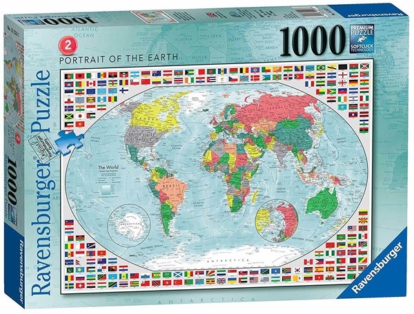 Ravensburger (15253) - "Portrait of The Earth" - 1000 piezas
