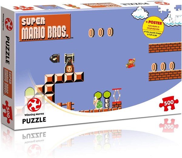 Winning Moves Games (WIN11484) - "Super Mario Bros., High Jumper" - 500 piezas