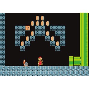 Winning Moves Games (WIN11491) - "Super Mario Bros., Underground Adventures" - 500 piezas