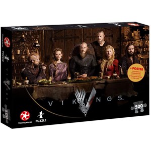 Winning Moves Games (WIN11507) - "Vikings" - 500 piezas
