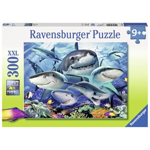 Ravensburger (13225) - Howard Robinson: "Smiling Sharks" - 300 piezas