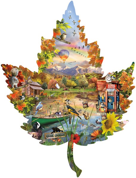 SunsOut (95298) - Lori Schory: "Autumn Shoreline" - 1000 piezas