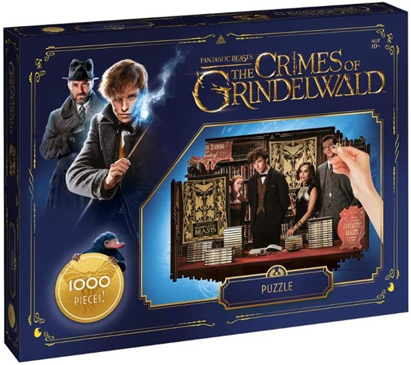 Waddingtons (35064) - "Fantastic Beasts" - 1000 piezas