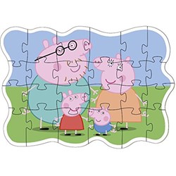 Barbo Toys (8951) - "Peppa Pig" - 24 piezas