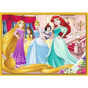 Trefl (34309) - "Happy Day of Princesses" - 35 48 54 70 piezas