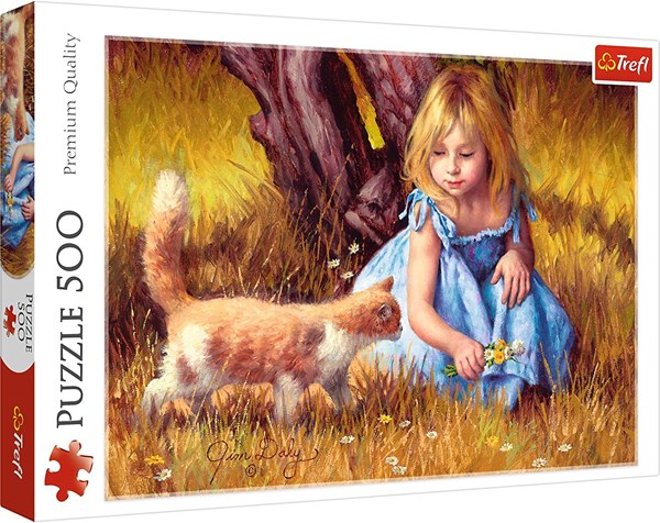 Trefl (37291) - "In the center of attention" - 500 piezas