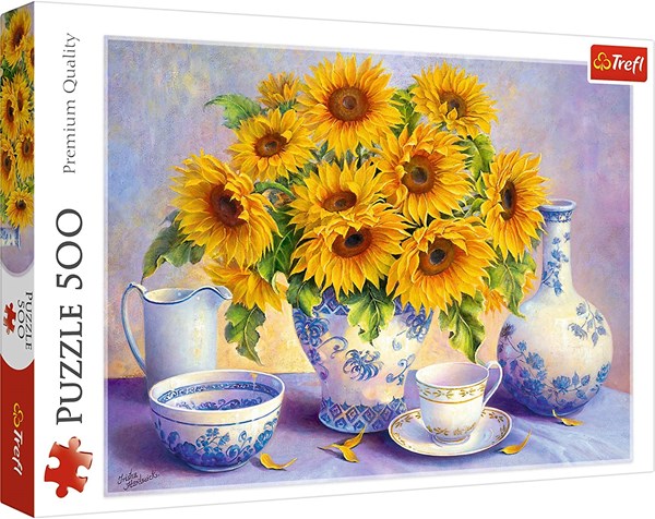 Trefl (37293) - Hardwick Trisha: "Sunflowers" - 500 piezas