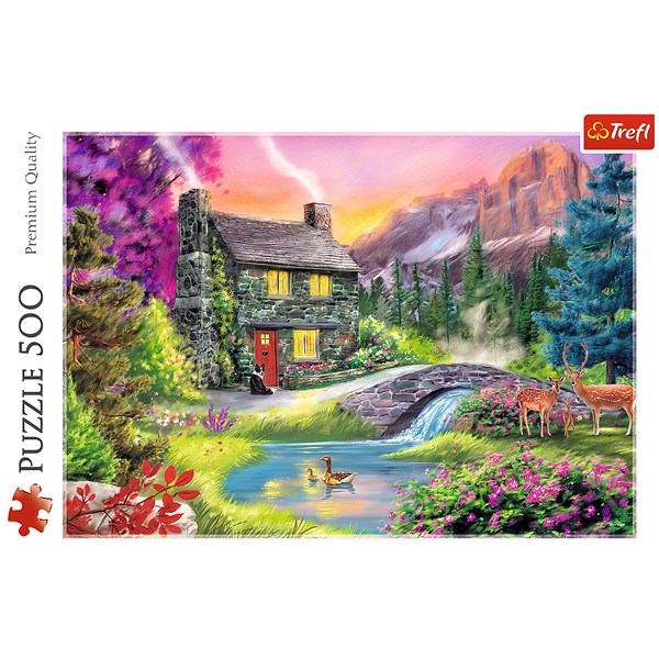 Trefl (37325) - "Mountain Idyll" - 500 piezas