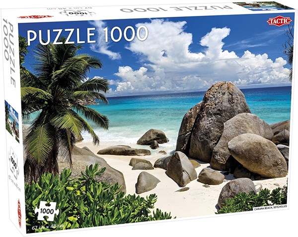 Tactic (55244) - "Carana Beach, Seychelles" - 1000 piezas