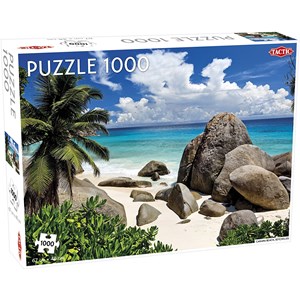 Tactic (55244) - "Carana Beach, Seychelles" - 1000 piezas