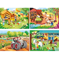 Clementoni (21304) - "The Farm" - 20 piezas