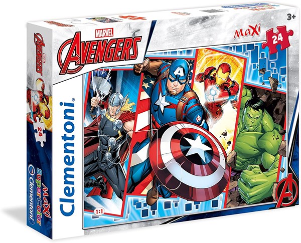 Clementoni (24495) - "The Avengers" - 24 piezas