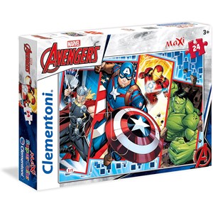 Clementoni (24495) - "The Avengers" - 24 piezas