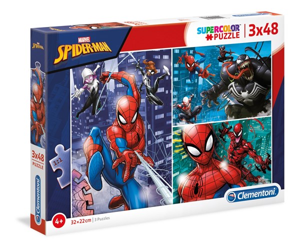Clementoni (25238) - "Spider Man" - 48 piezas