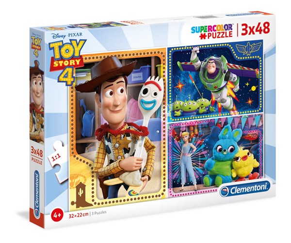 Clementoni (25242) - "Toy Story 4" - 48 piezas