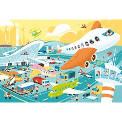 Clementoni (26447) - "The Big Airport" - 60 piezas