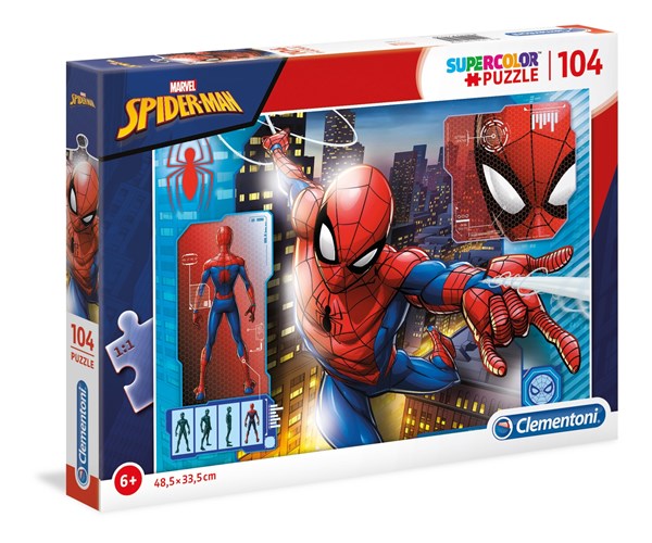 Clementoni (27118) - "Puzzle-Spider Man" - 104 piezas