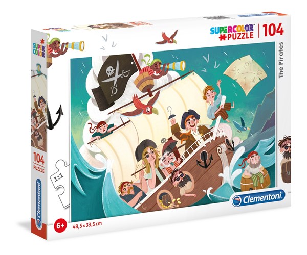 Clementoni (27278) - "The Pirates" - 104 piezas
