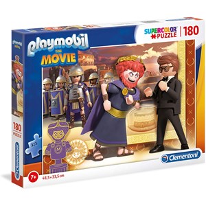 Clementoni (29162) - "Playmobil, The Movie" - 180 piezas