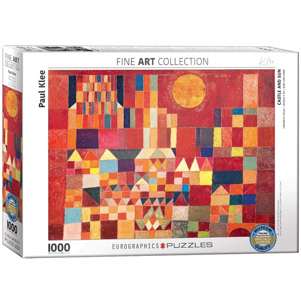 Eurographics (6000-0836) - Paul Klee: "Castle and Sun" - 1000 piezas