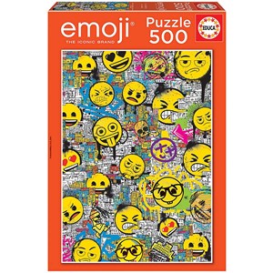 Educa (18485) - "Emoji" - 500 piezas