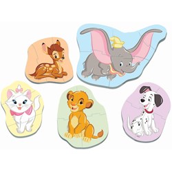 Educa (18591) - "Baby Disney Animals 2" - 3 4 5 piezas