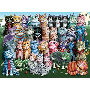 Anatolian (1030) - Laura Seeley: "Cat Family Reunion" - 1000 piezas