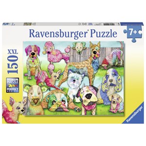Ravensburger (10041) - "Patchwork Pups" - 150 piezas