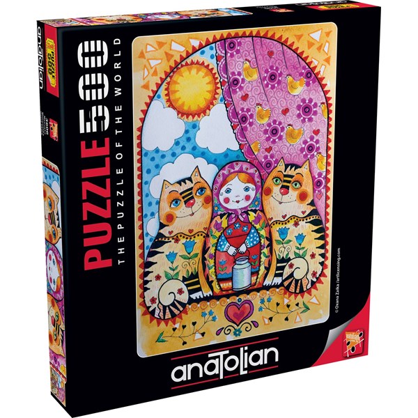 Anatolian (3606) - Oxana Zaika: "Matryoshka" - 500 piezas