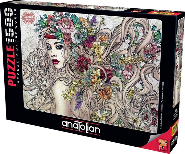 Anatolian (4549) - Gracjana Zielinska: "Flower" - 1500 piezas