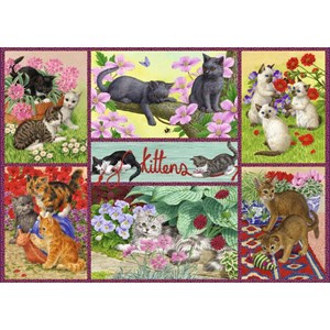 Falcon (11211) - Sarah Adams: "Playful Kittens" - 500 piezas