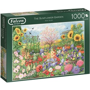 Falcon (11224) - Anne Searle: "The Sunflower Garden" - 1000 piezas