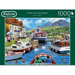 Falcon (11241) - Kevin Walsh: "A Day on The River" - 1000 piezas