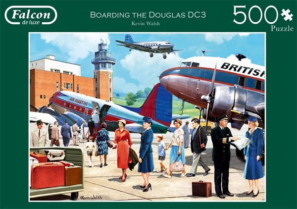 Falcon (11258) - Kevin Walsh: "Boarding The Douglas DC3" - 500 piezas