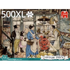 Jumbo (18599) - Anton Pieck: "The Grocer" - 500 piezas