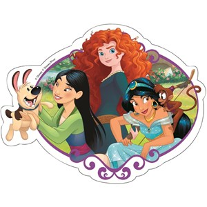 Jumbo (19461) - "Disney Princess" - 14 16 18 20 piezas