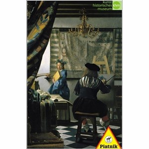 Piatnik (5640) - Johannes Vermeer: "Artist Studio" - 1000 piezas