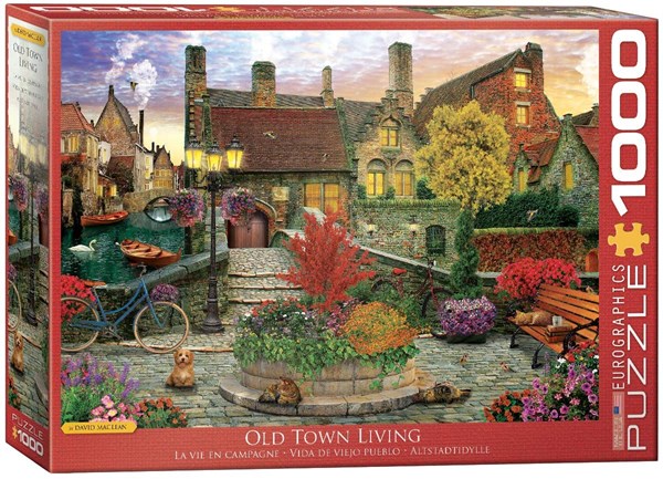 Eurographics (6000-5531) - David McLean: "Old Town Living" - 1000 piezas