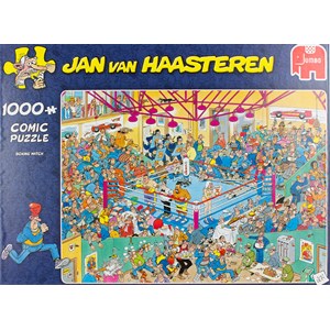 Jumbo (81453AA) - Jan van Haasteren: "Boxing Match" - 1000 piezas