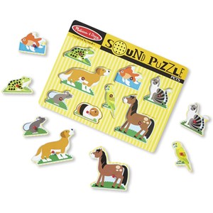 Melissa and Doug (10730) - "Pets" - 8 piezas