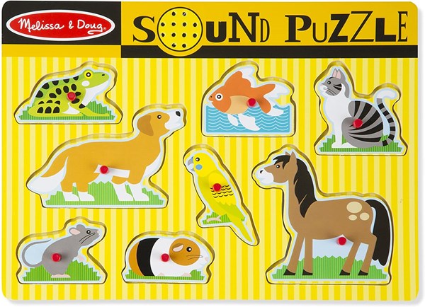 Melissa and Doug (10730) - "Pets" - 8 piezas