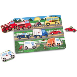 Melissa and Doug (19051) - "Vehicles" - 8 piezas