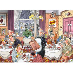 Jumbo (19177) - "Retro Mystery 4, Live Entertainment" - 1000 piezas