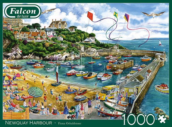 Falcon (11290) - Fiona Osbaldstone: "Newquay Harbour" - 1000 piezas