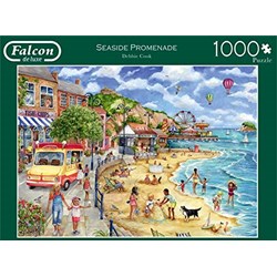Falcon (11264) - Debbie Cook: "Seaside Promenade" - 1000 piezas