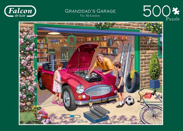 Falcon (11209) - Victor McLindon: "Grandad's Garage" - 500 piezas