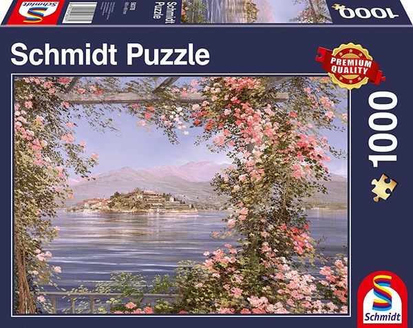 Schmidt Spiele (58378) - "Island in The Mediterranean" - 1000 piezas