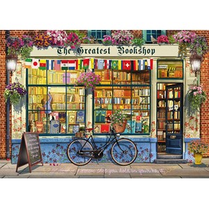 Schmidt Spiele (59604) - Garry Walton: "Bookstore" - 1000 piezas